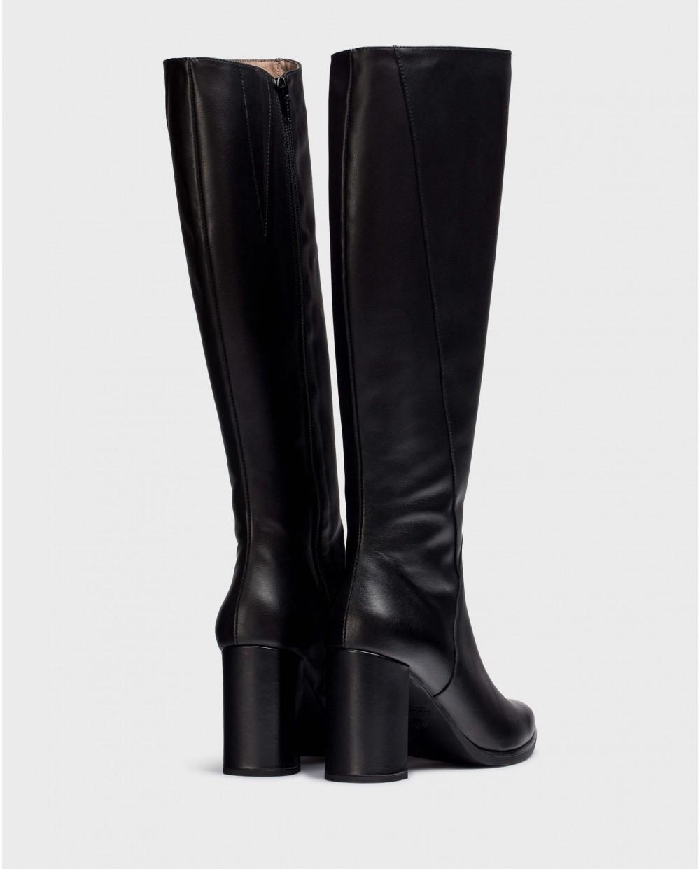 Wonders Botas DAILY Negras