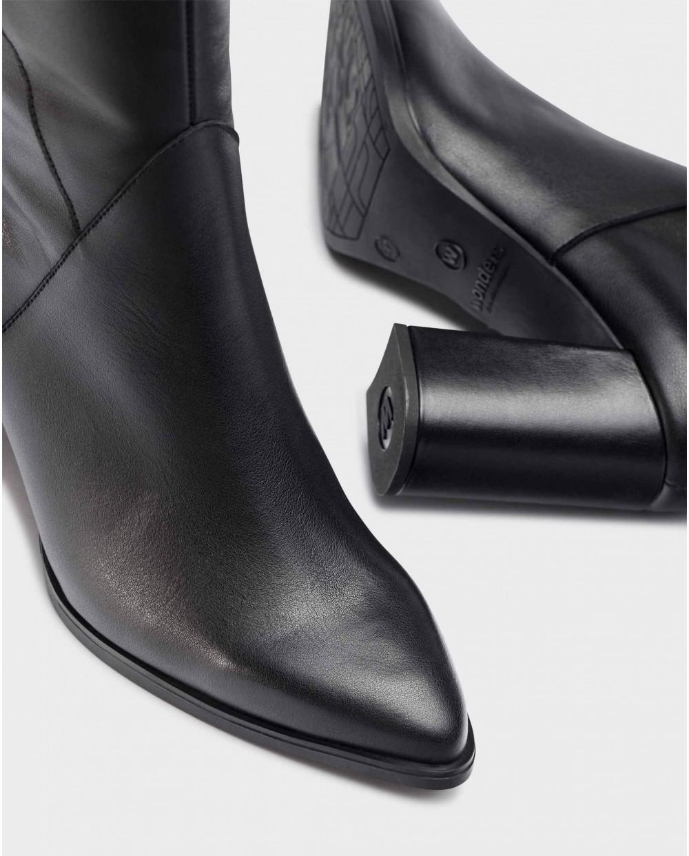 Wonders Botas DAILY Negras