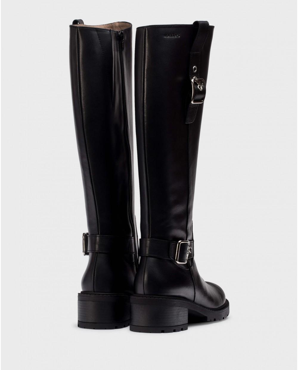 Wonders Botas ISOLDA Negras