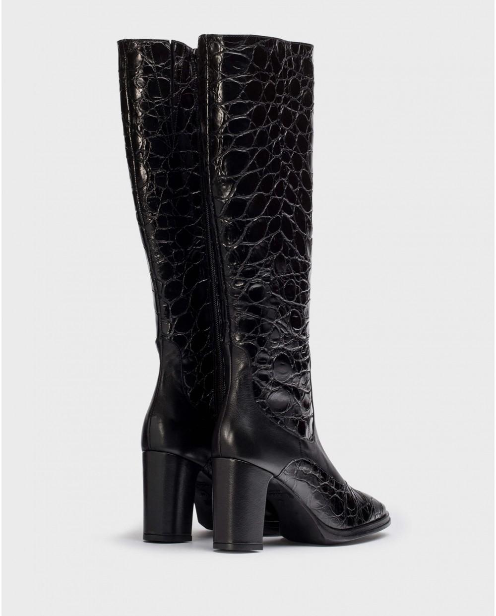Wonders Botas KATE Negras