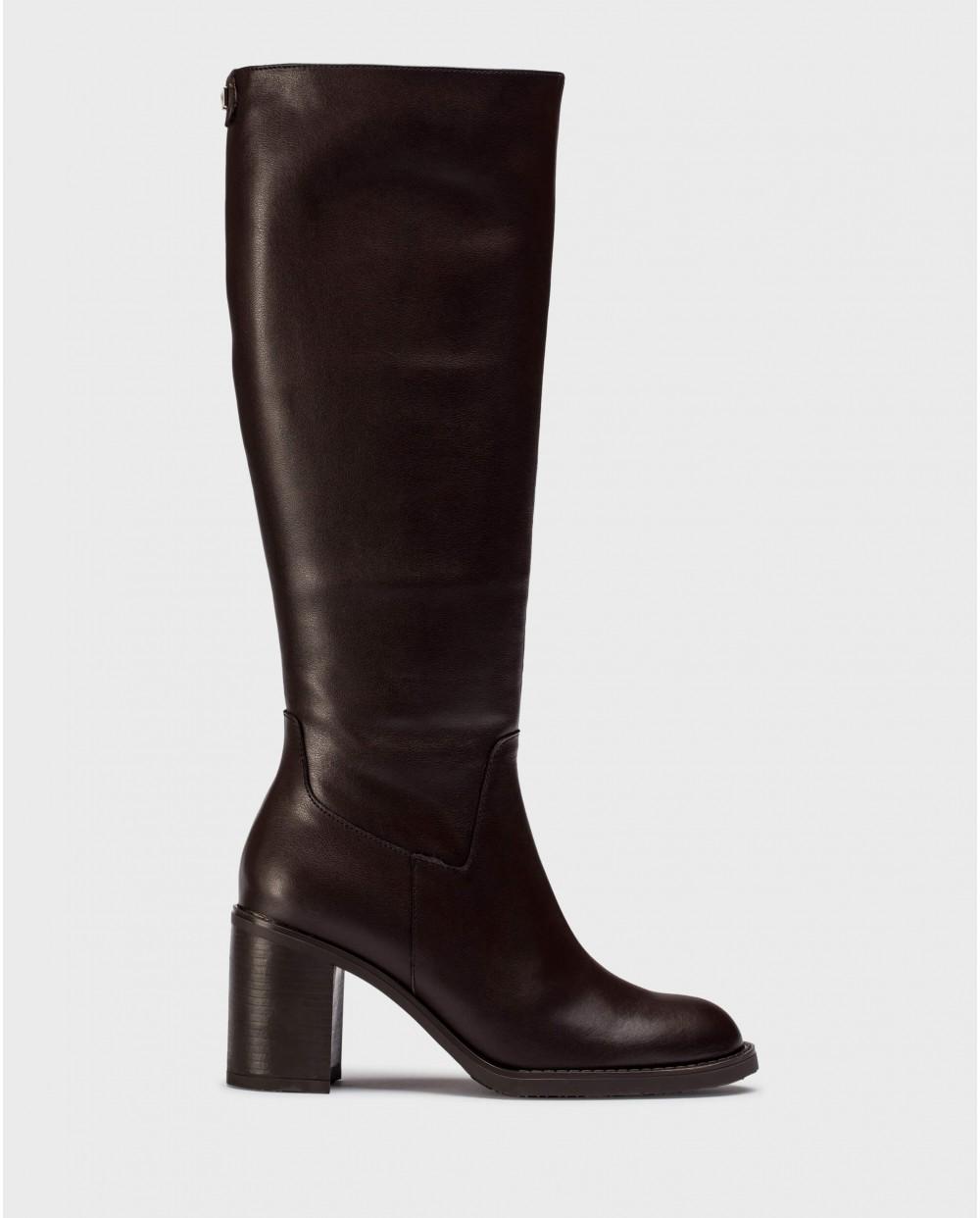 wonders Botas MATE Marrones