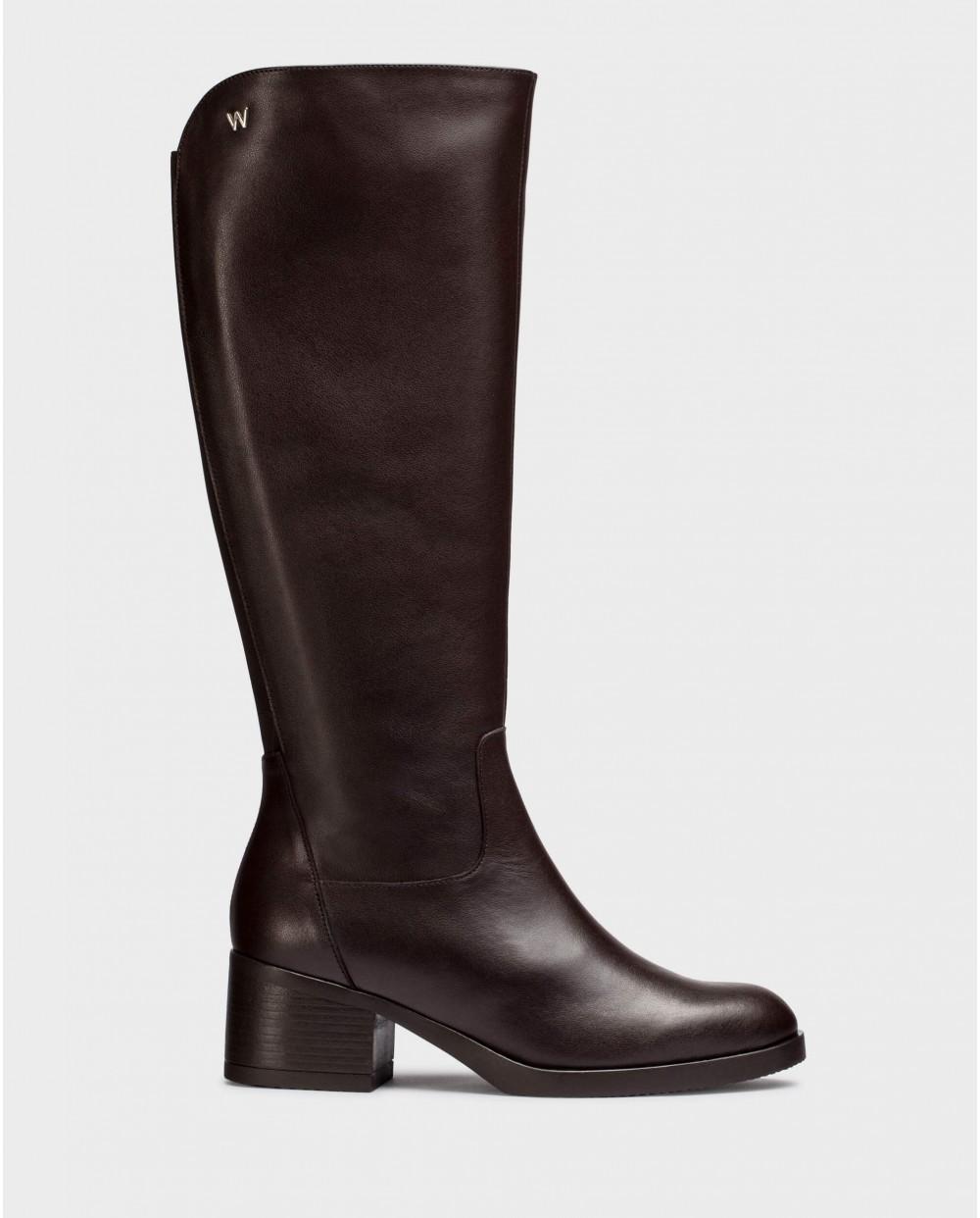 wonders Botas MELISSA Marrones