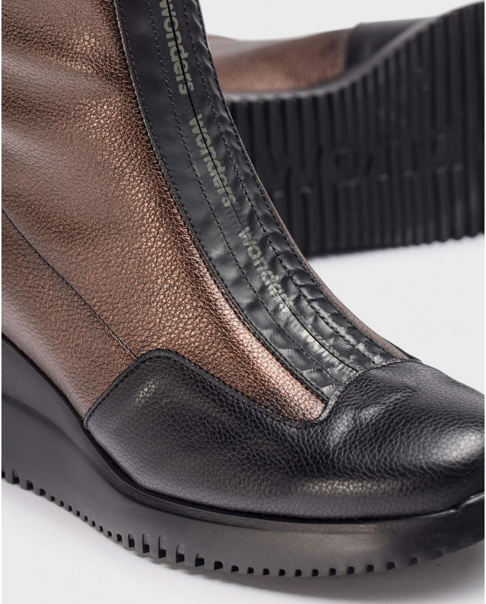 Wonders Botín INDIA Negro