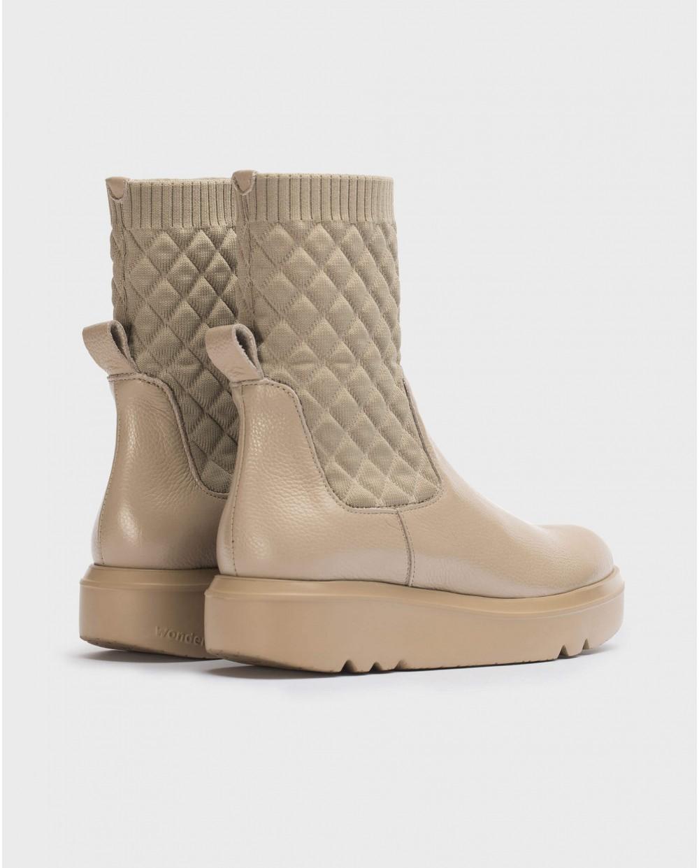 Wonders Botín PUFF Marrón