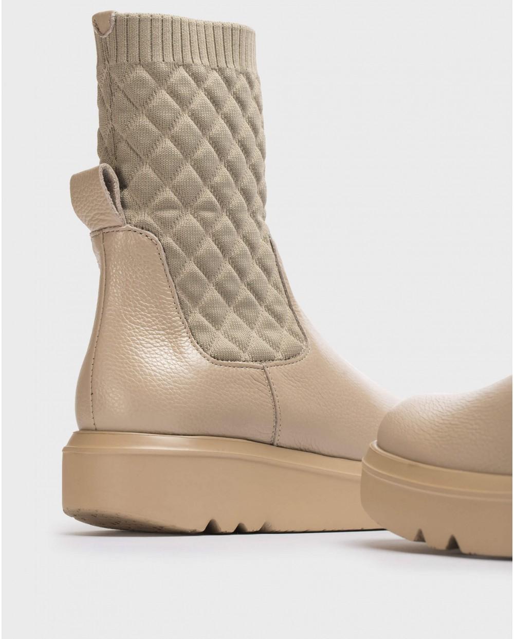 Wonders Botín PUFF Marrón