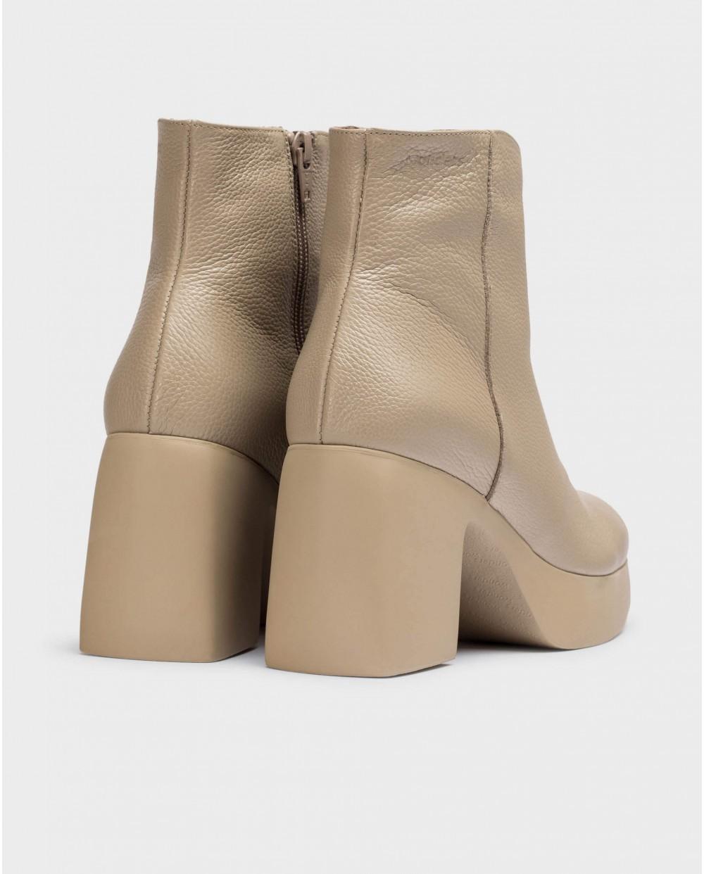 Wonders Botines PAROS Marrones