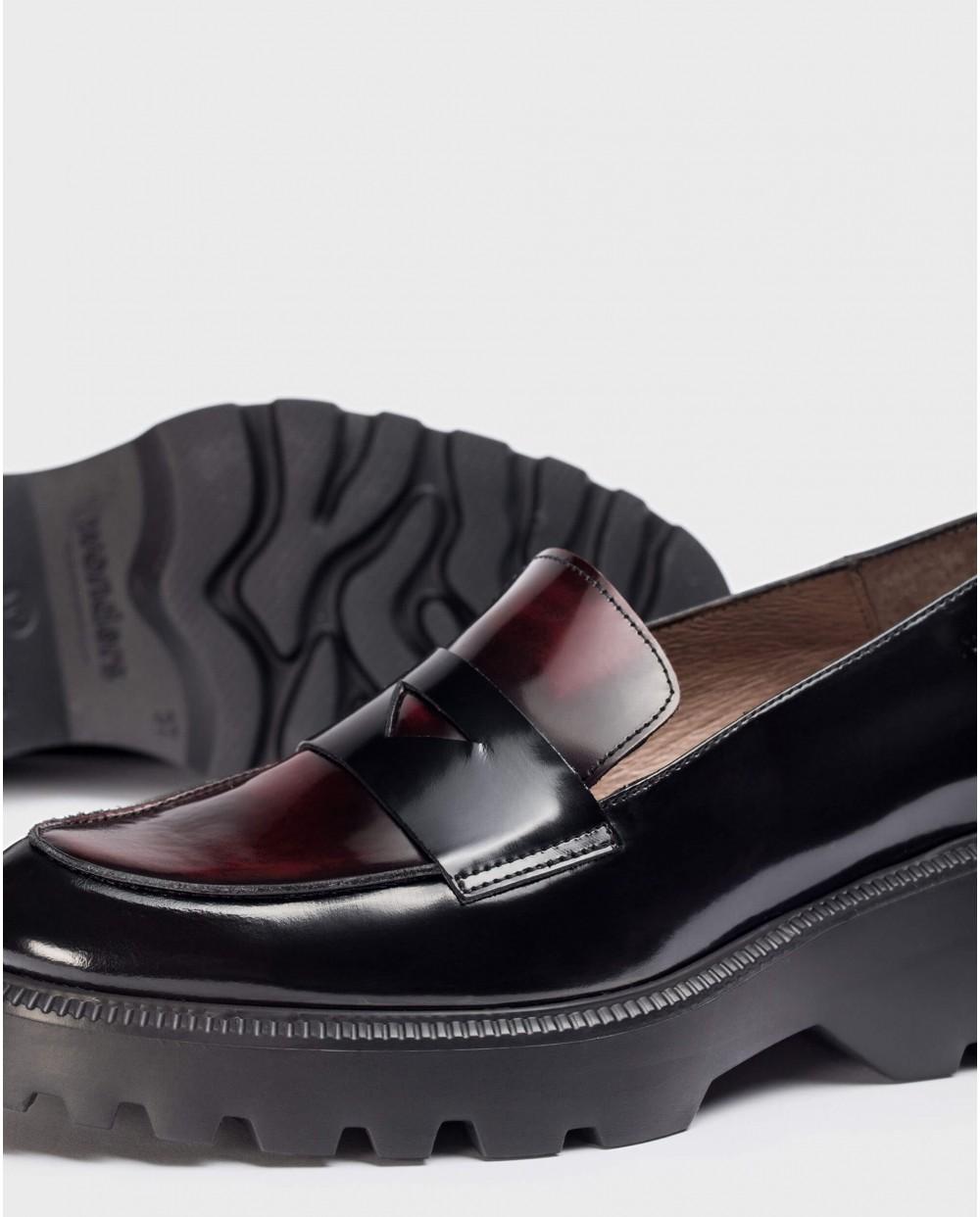 Wonders Mocasín DEVINA Burdeos