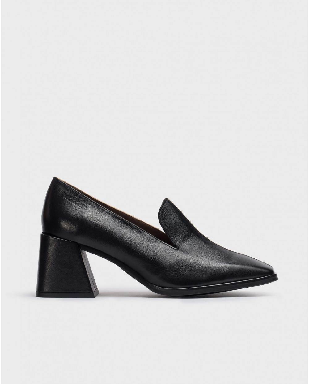 Wonders Mocasín Fiodor Bicolor Negro