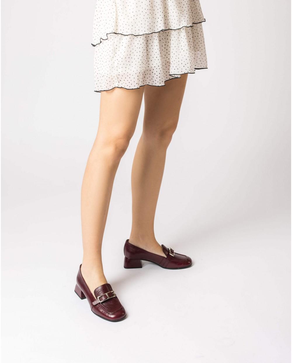 wonders Mocasín GIFT burdeos