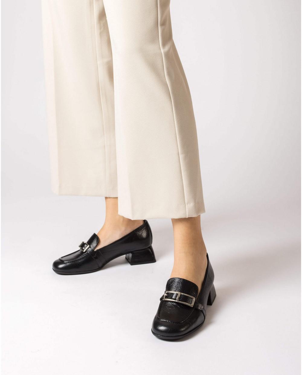 wonders Mocasín GIFT negro