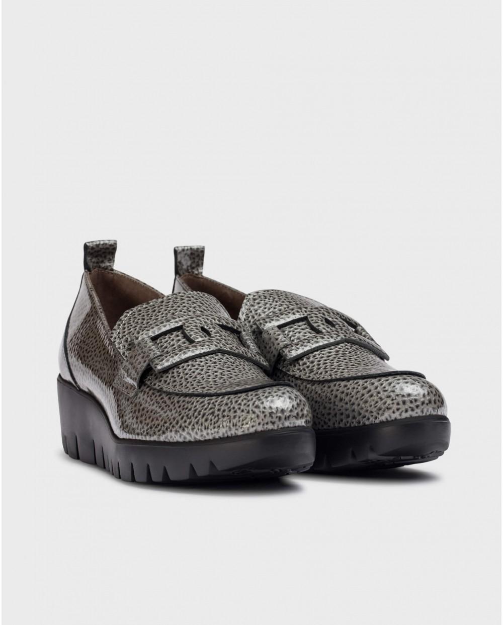 Wonders Mocasín RINGS Gris