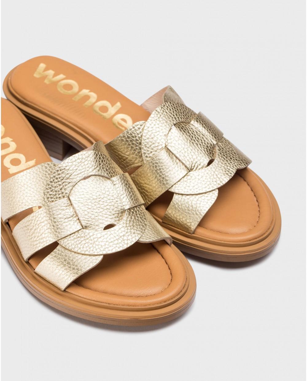 Wonders Sandalias ALINA Oro