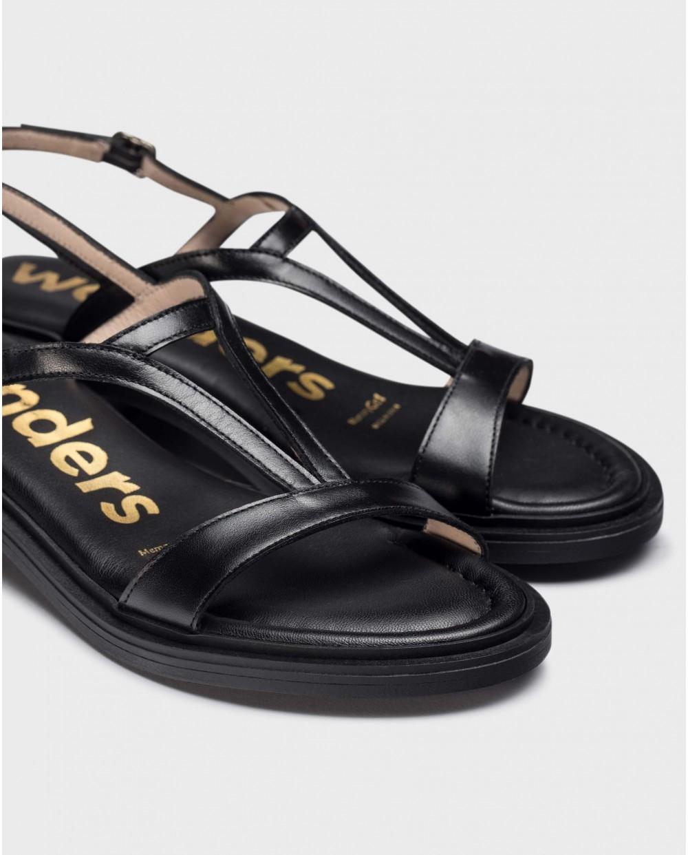 Wonders Sandalias ANAHÍ Negras