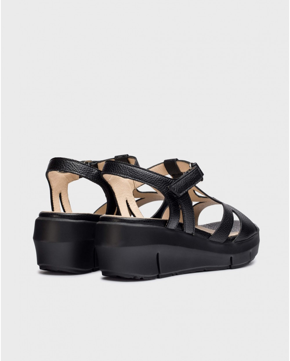 Wonders Sandalias BLANCA Negro