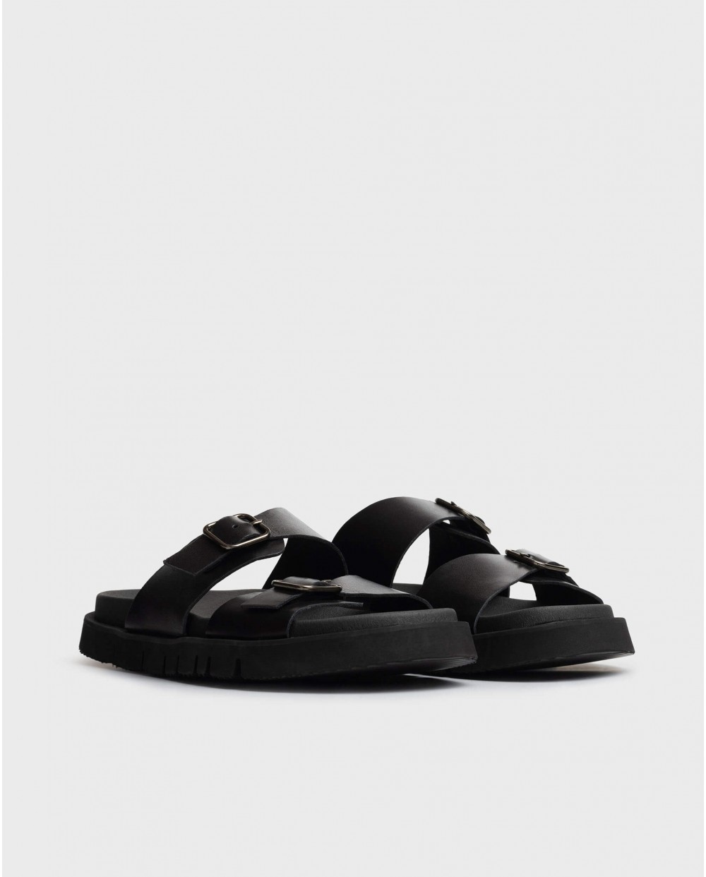 Wonders Sandalias BRUNO Negra