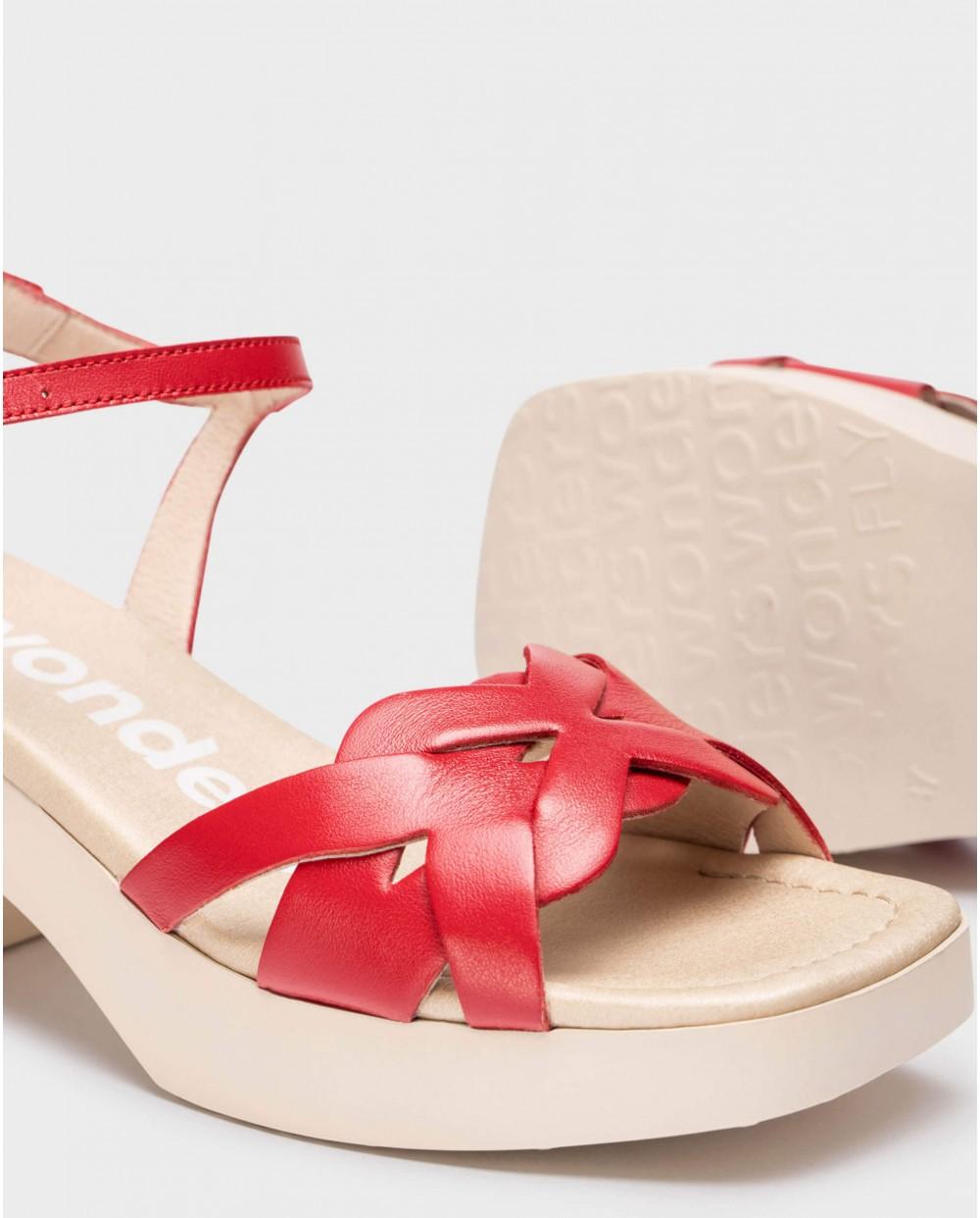 Wonders Sandalias CATALINA Rojo