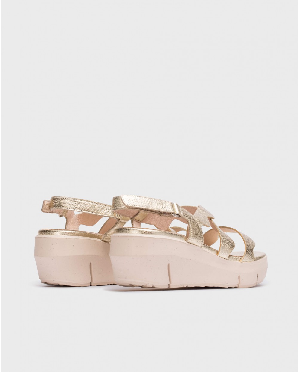 Wonders Sandalias COLORADO Platino