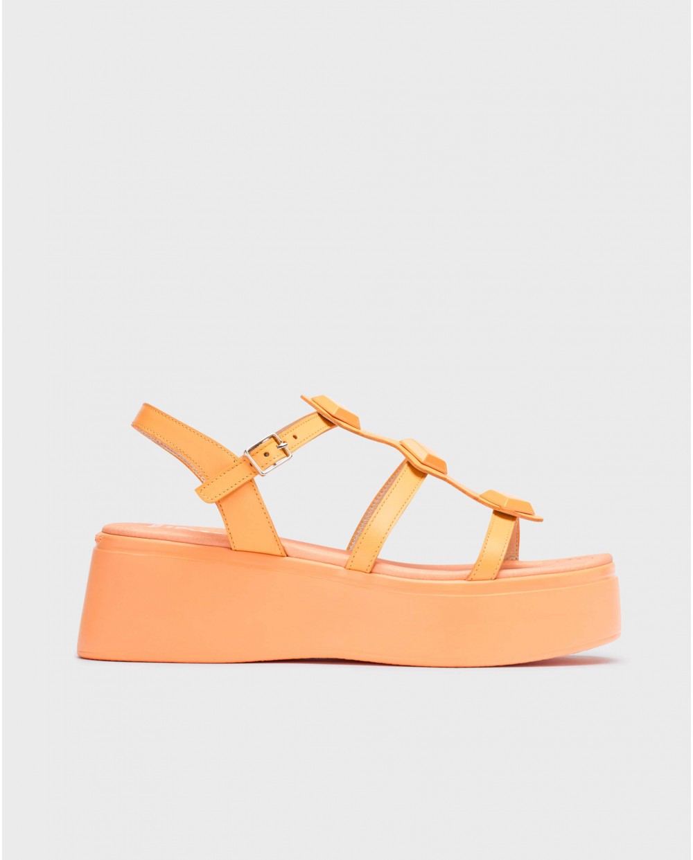 wonders Sandalias con plataforma CAROLINA Naranja