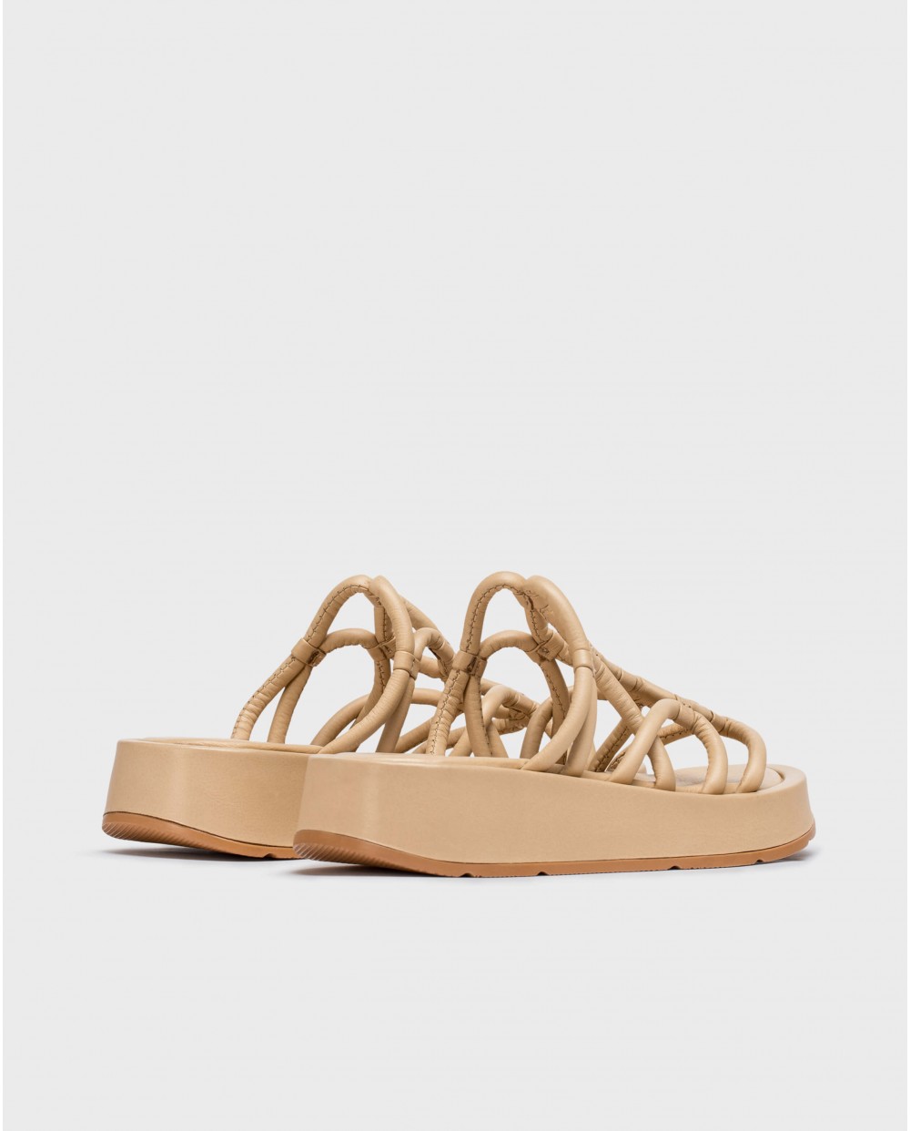 Wonders Sandalias Cuña ELADIA Beige