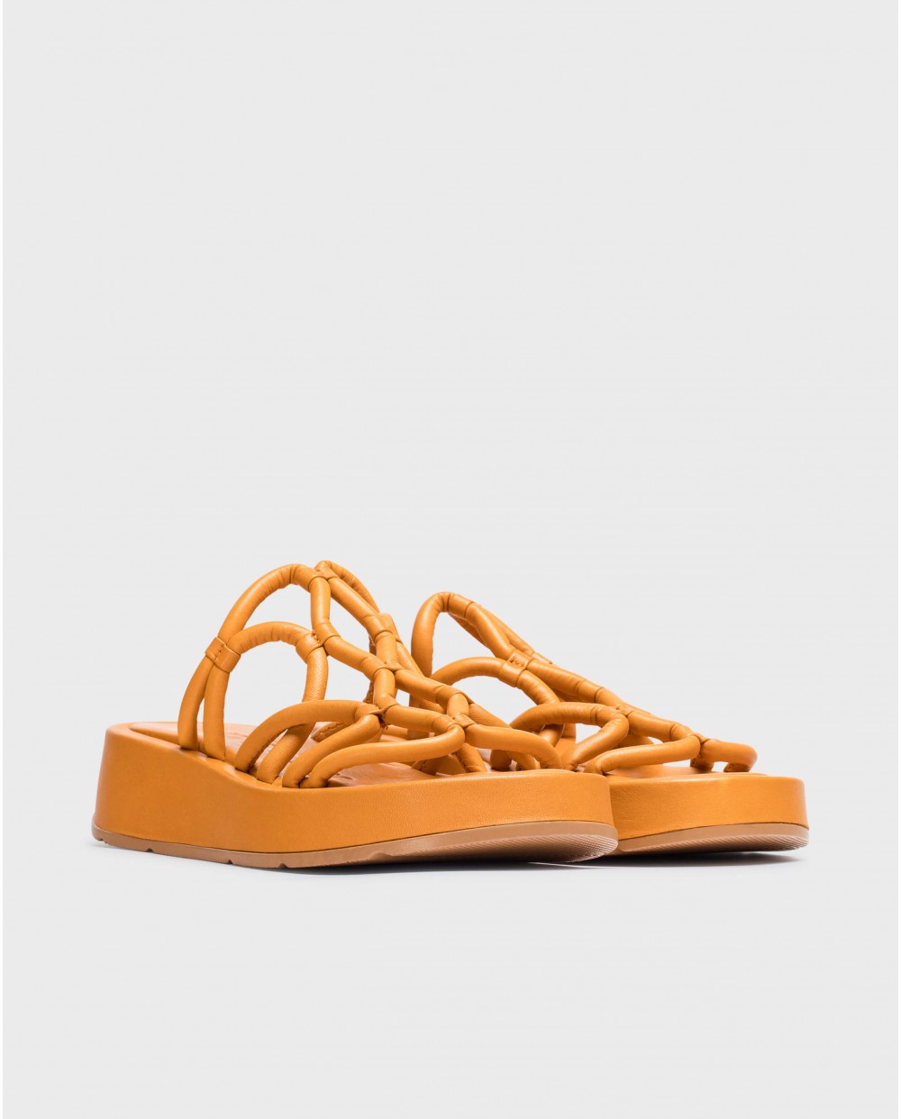 Wonders Sandalias Cuña ELADIA Naranja