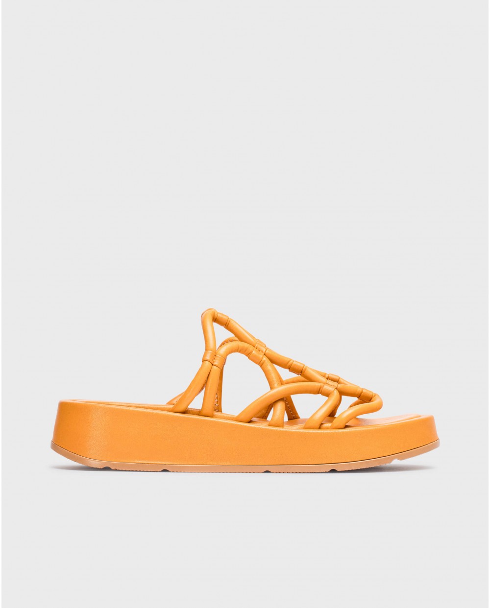 wonders Sandalias cuña ELADIA Naranja