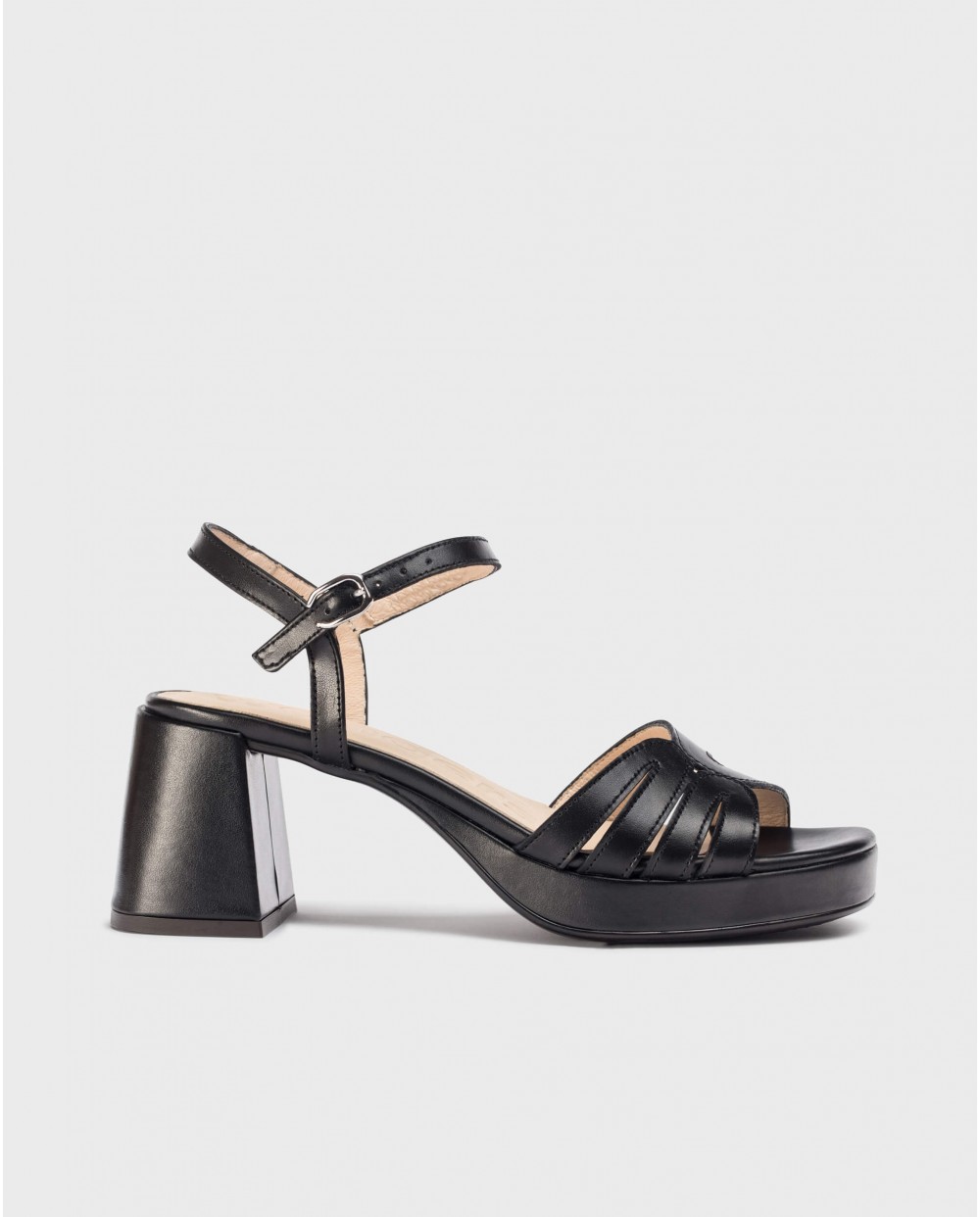 wonders Sandalias DANNA Negras