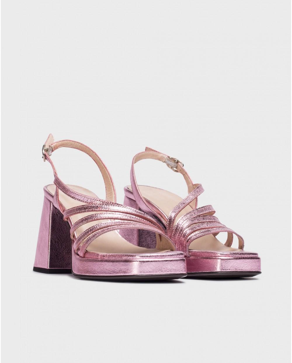 Wonders Sandalias GARLI Rosa