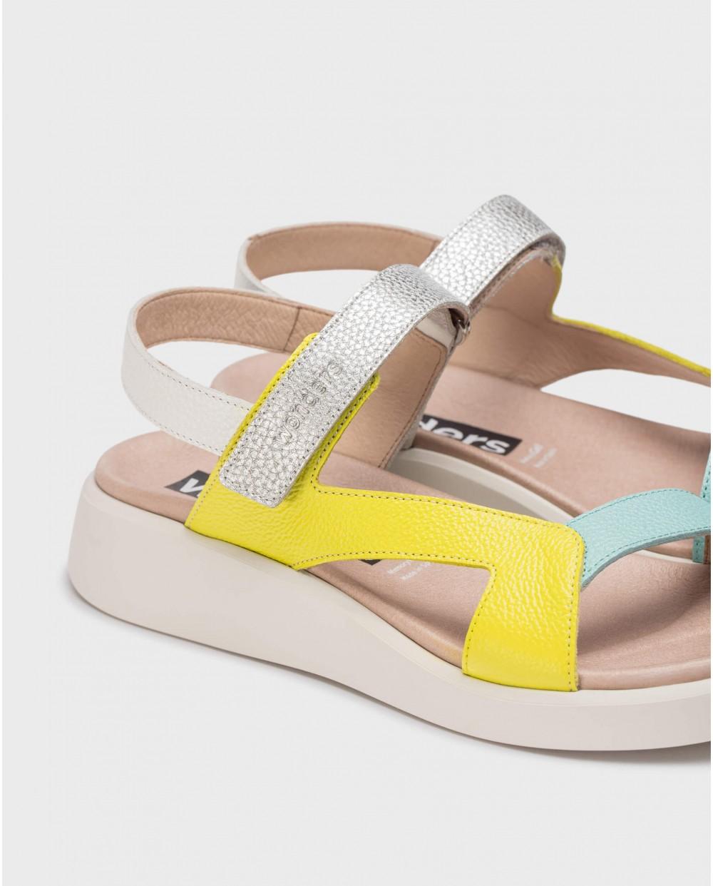 Wonders Sandalias HALI Azul