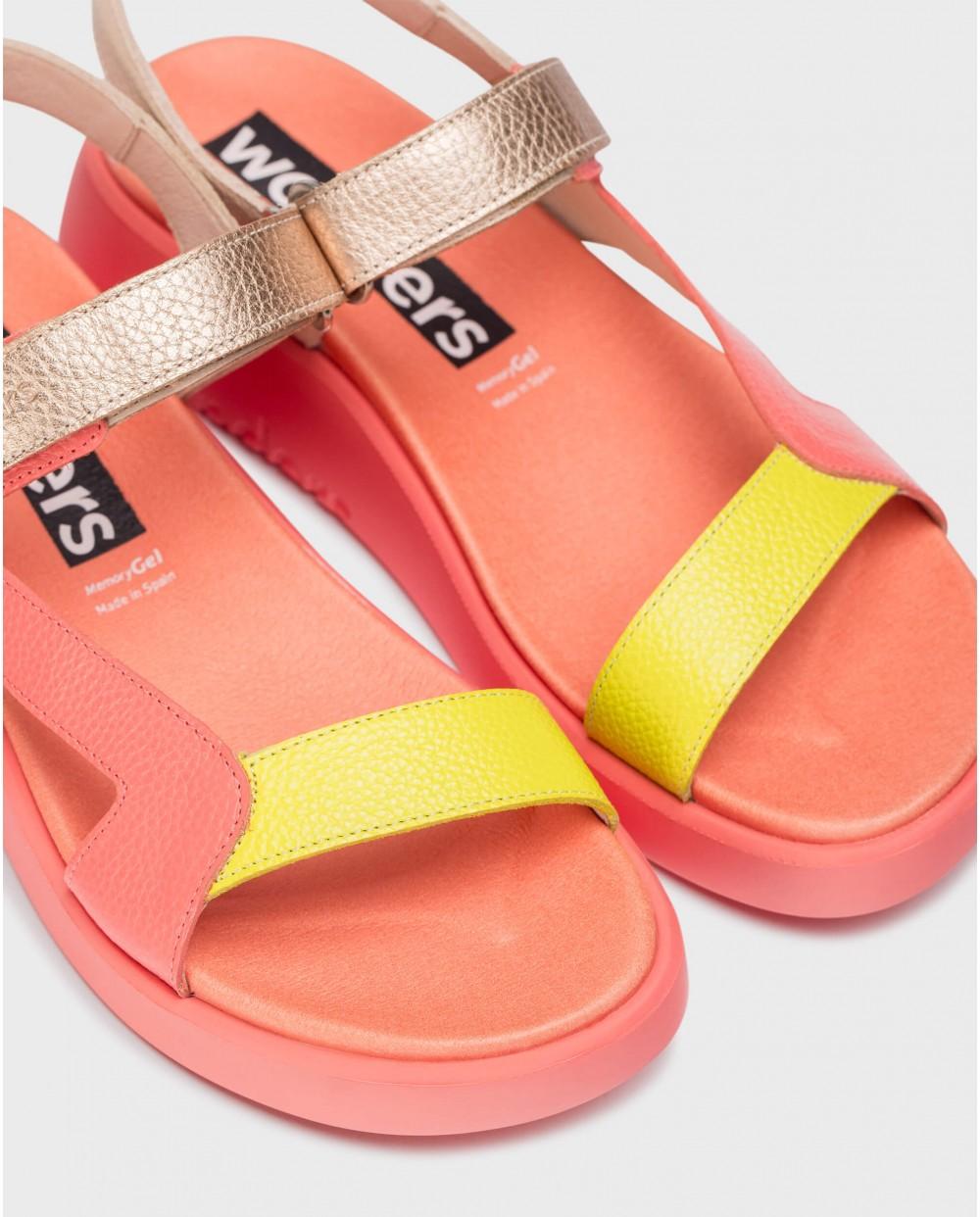 Wonders Sandalias HALI Coral