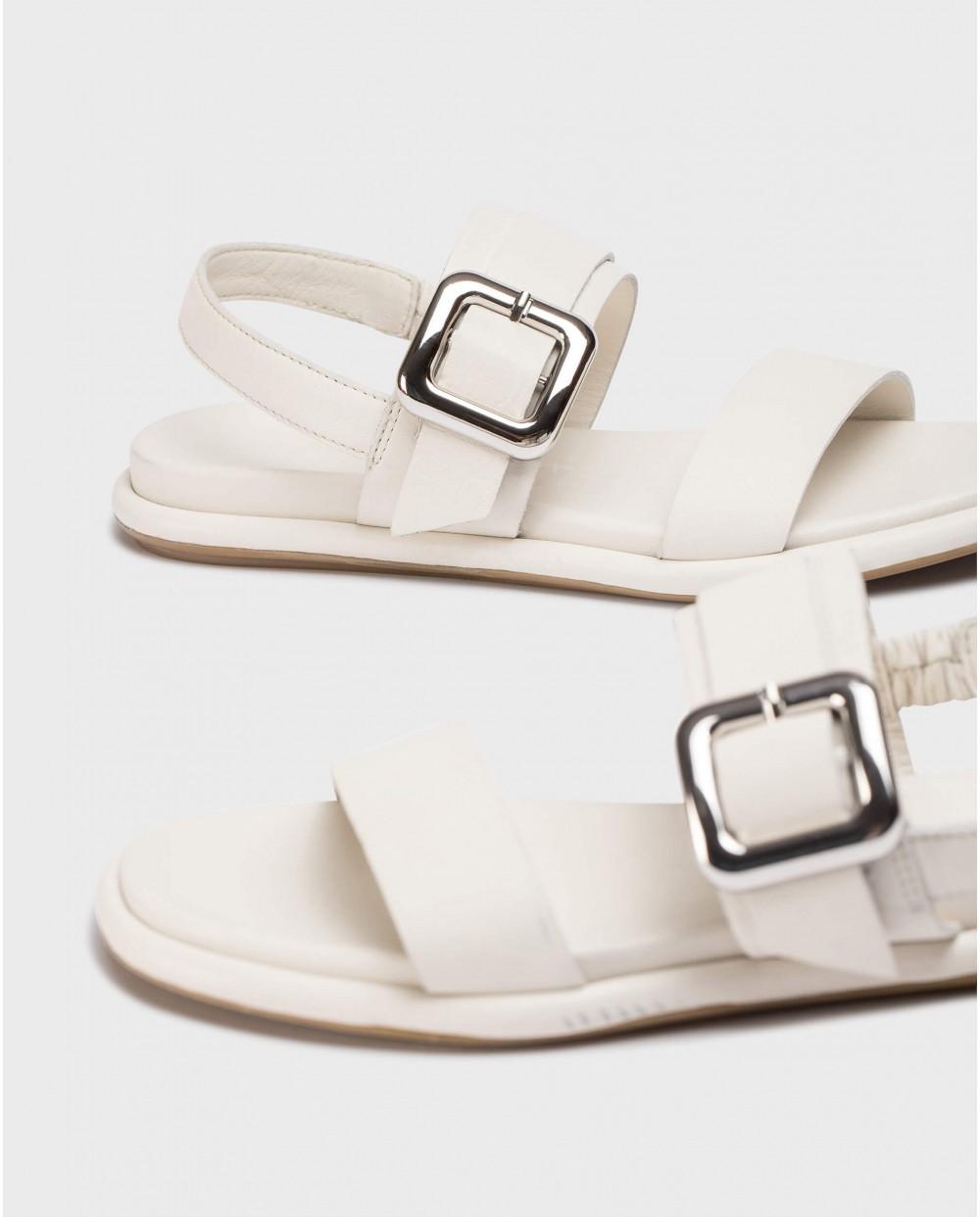 Wonders Sandalias HERA Blancas