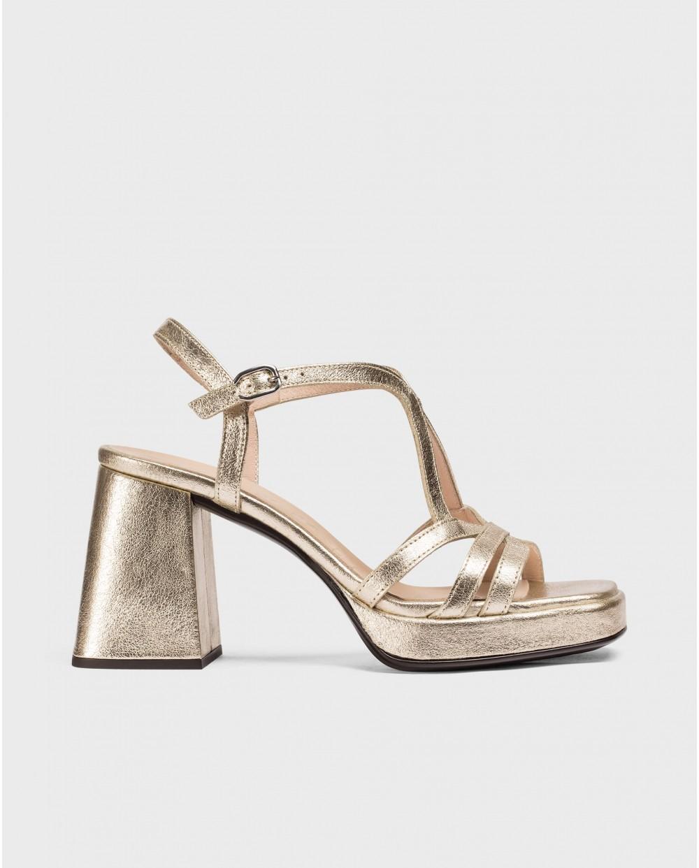 wonders Sandalias ISIS Oro