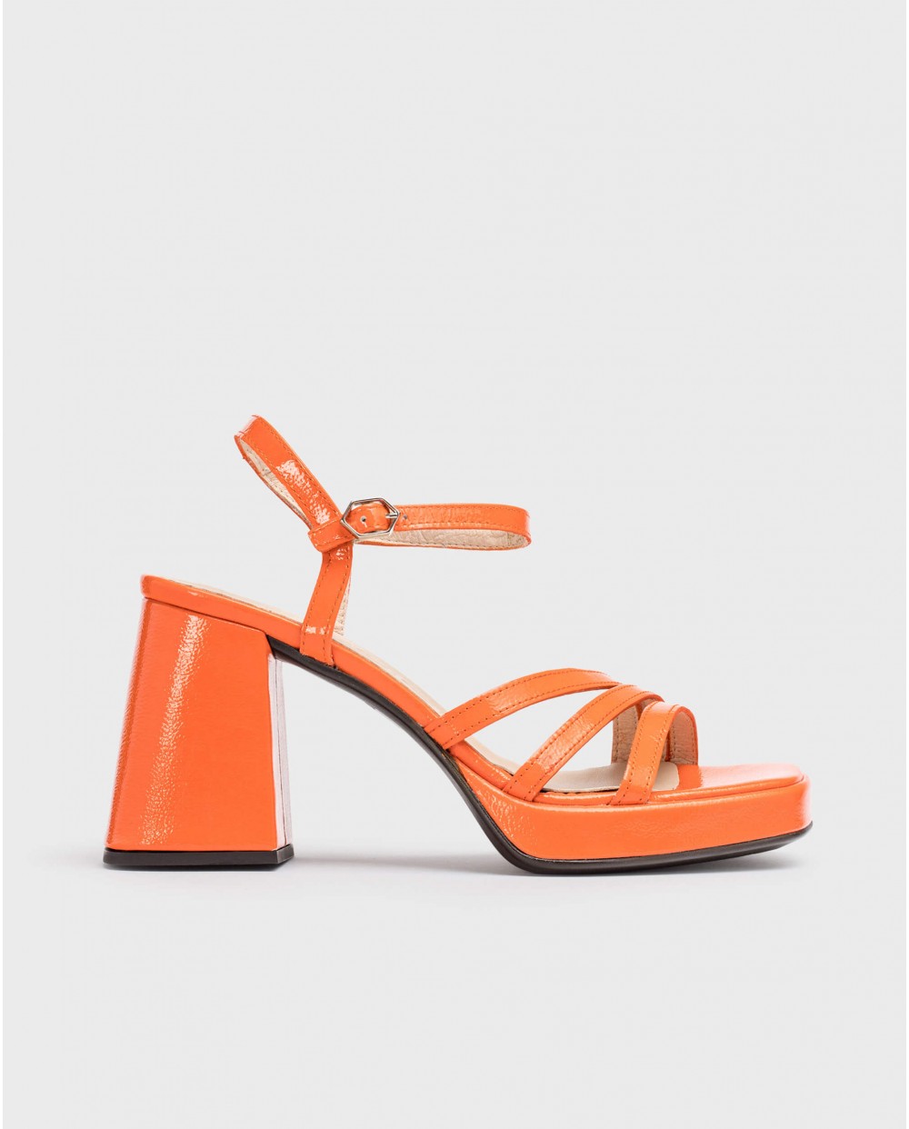 wonders Sandalias LOVE Coral