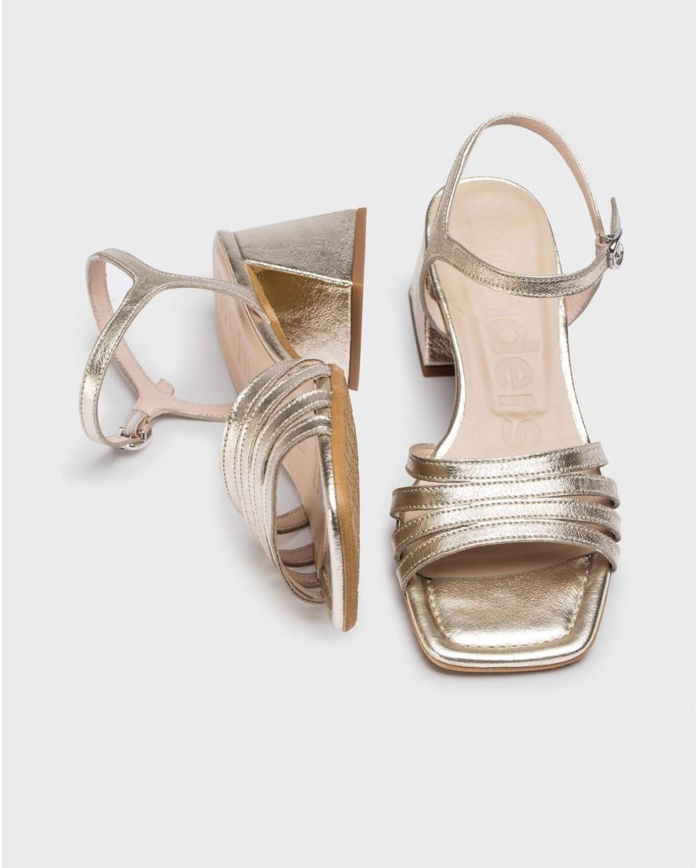 Wonders Sandalias MARCIA Oro