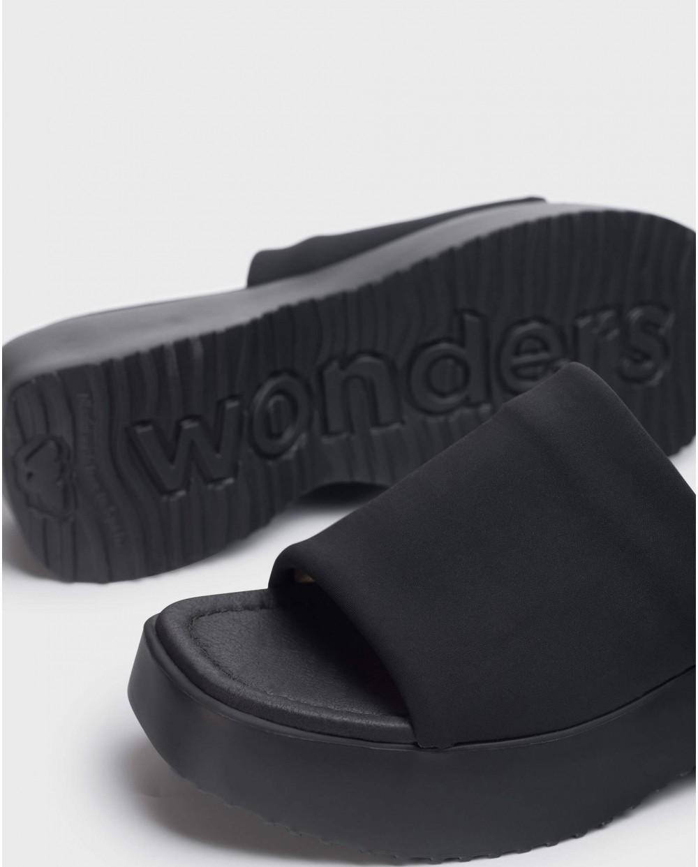 Wonders Sandalias SUSAN Negro