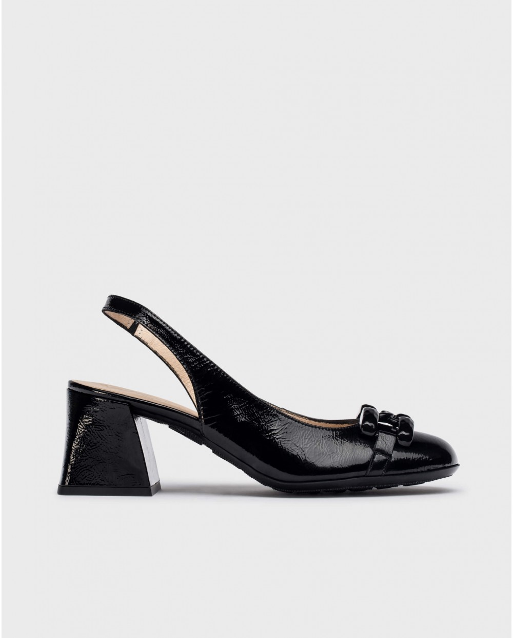 wonders Sandalias tacón KARLA Negro