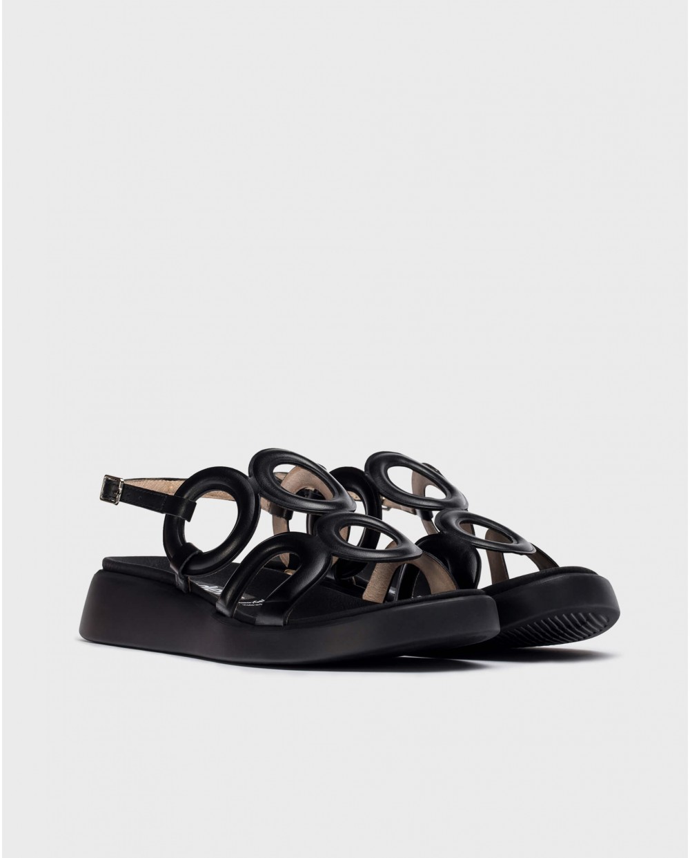 Wonders Sandalias TOLEDO Negras