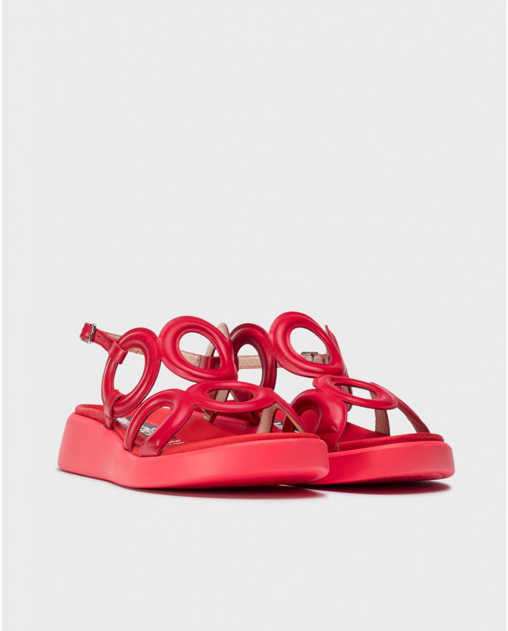 Wonders Sandalias TOLEDO Rojos