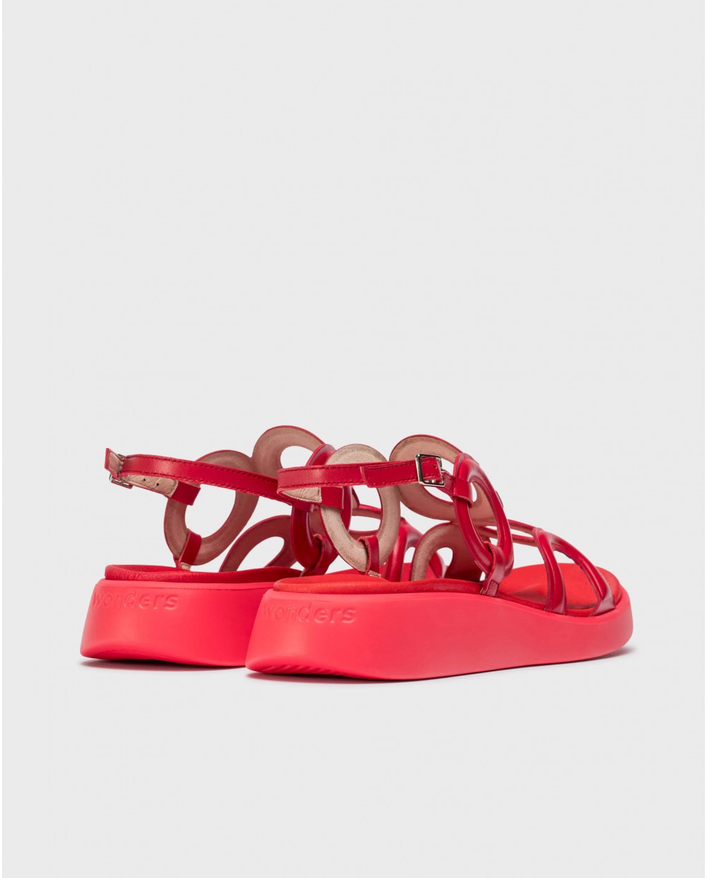 Wonders Sandalias TOLEDO Rojos