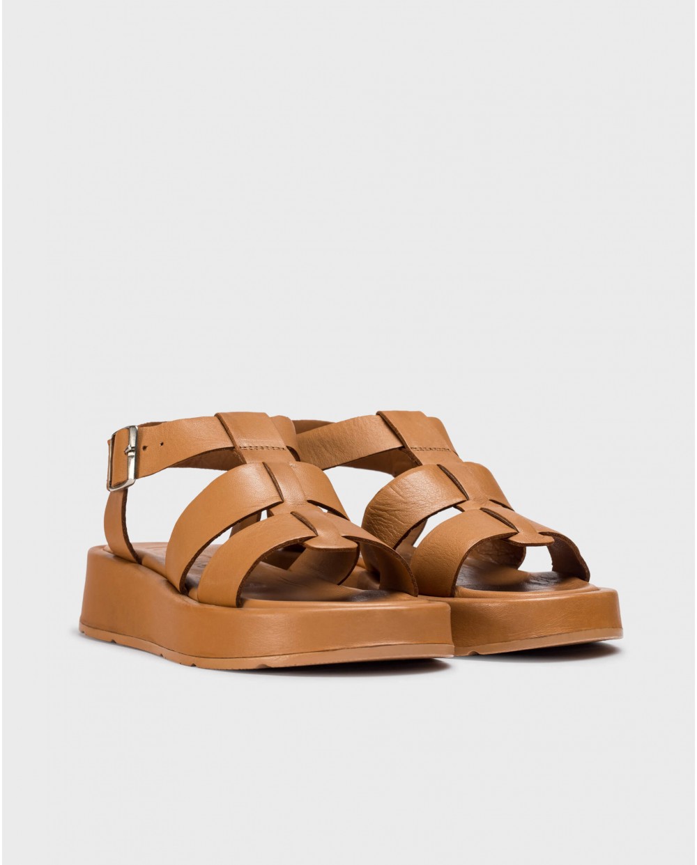 Wonders Sandalias ZAHARA Marrones