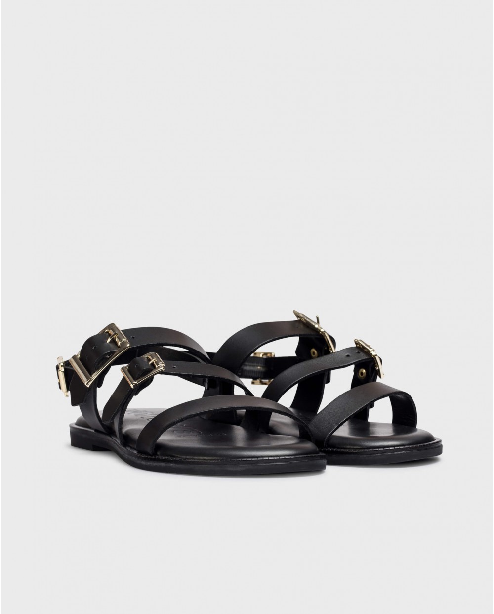 Wonders Sandalias ZORION Negras