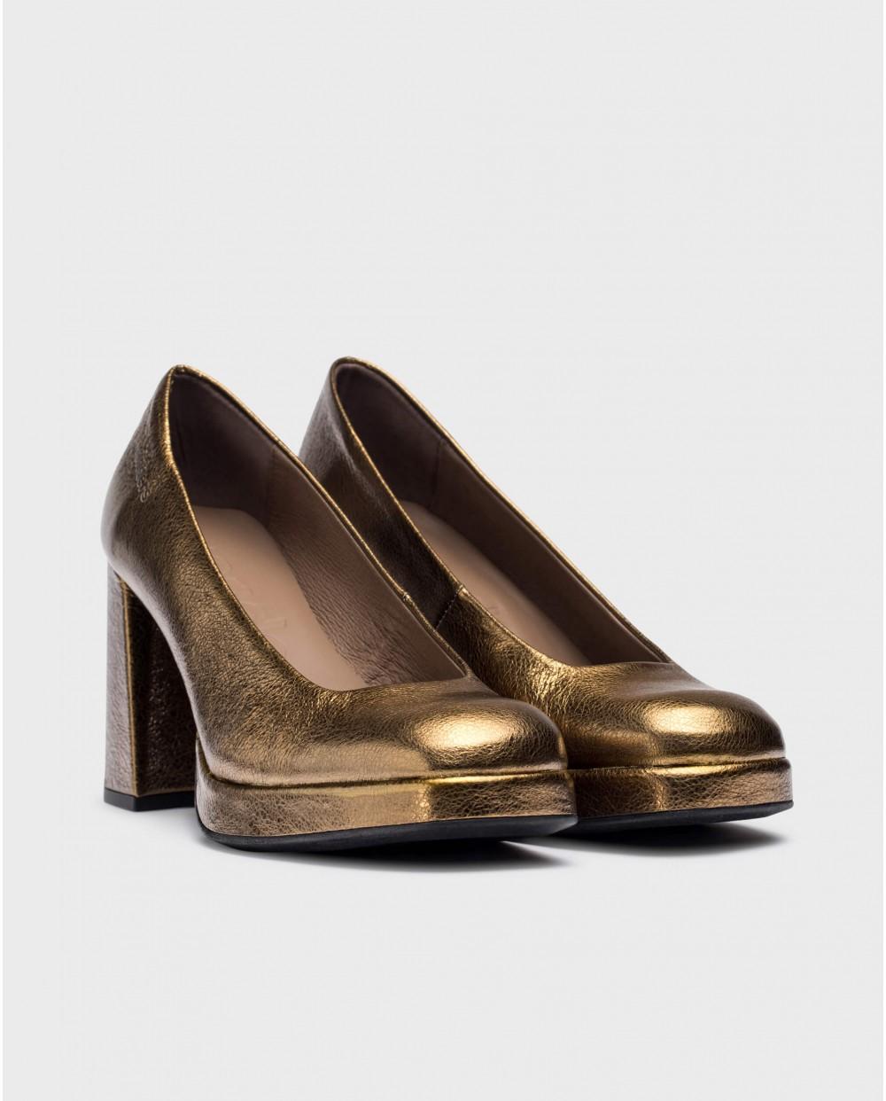 Wonders Tacones CAPTAIN Oro