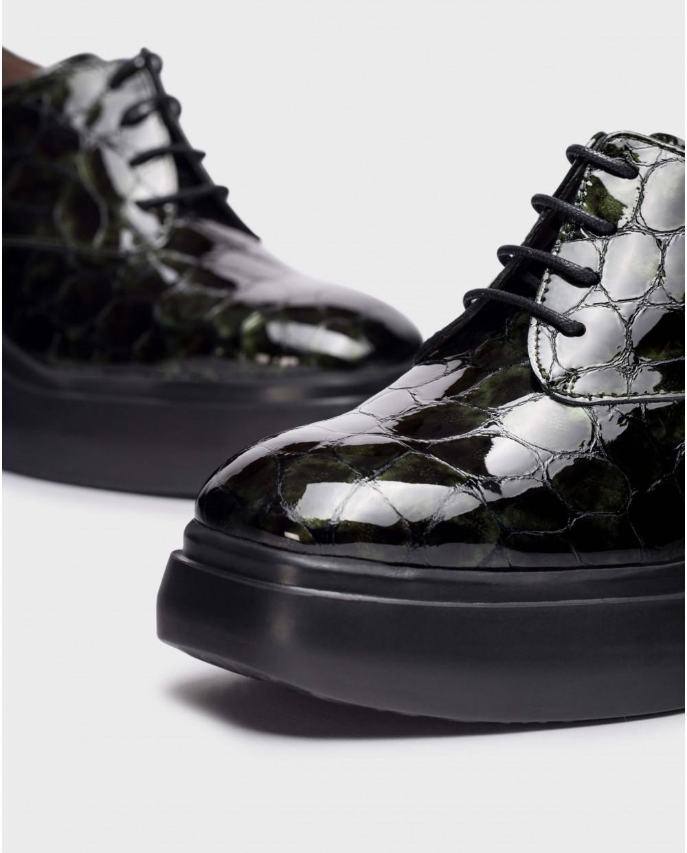 Wonders Zapato Blucher Plataforma