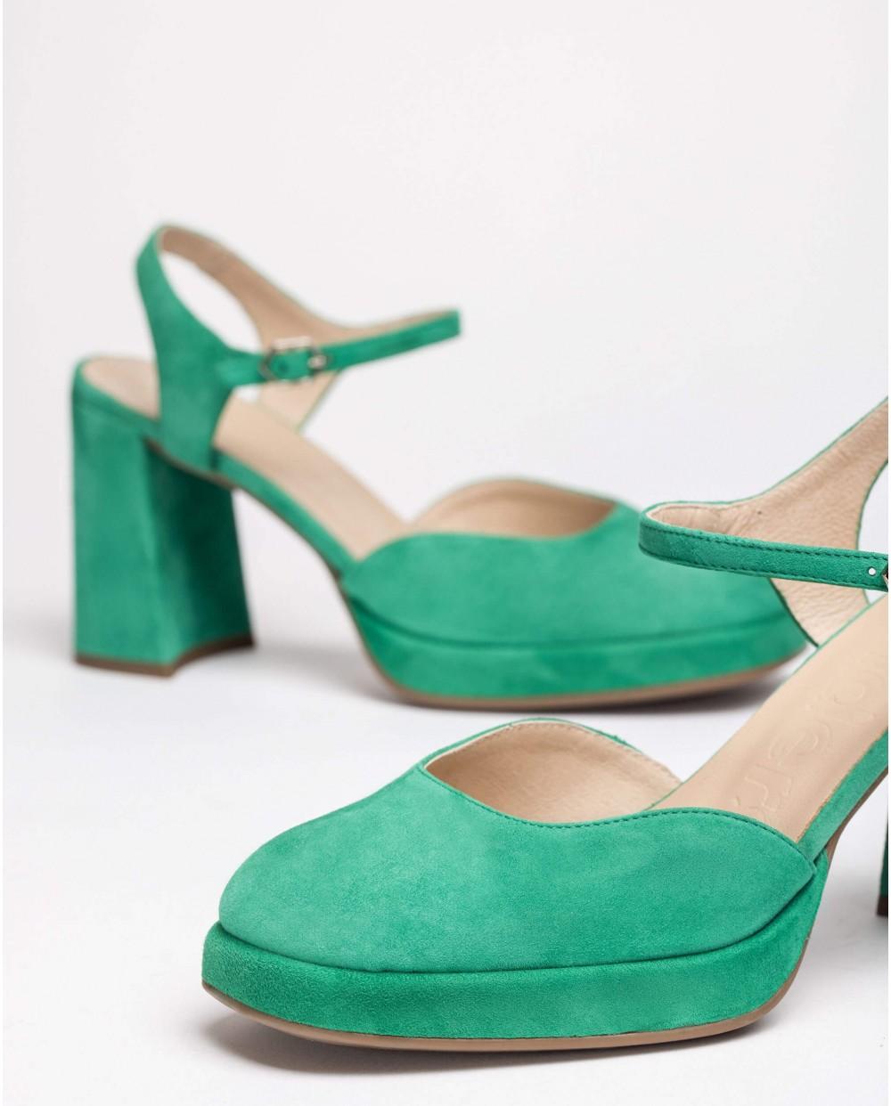 Wonders Zapato BLUE Verde