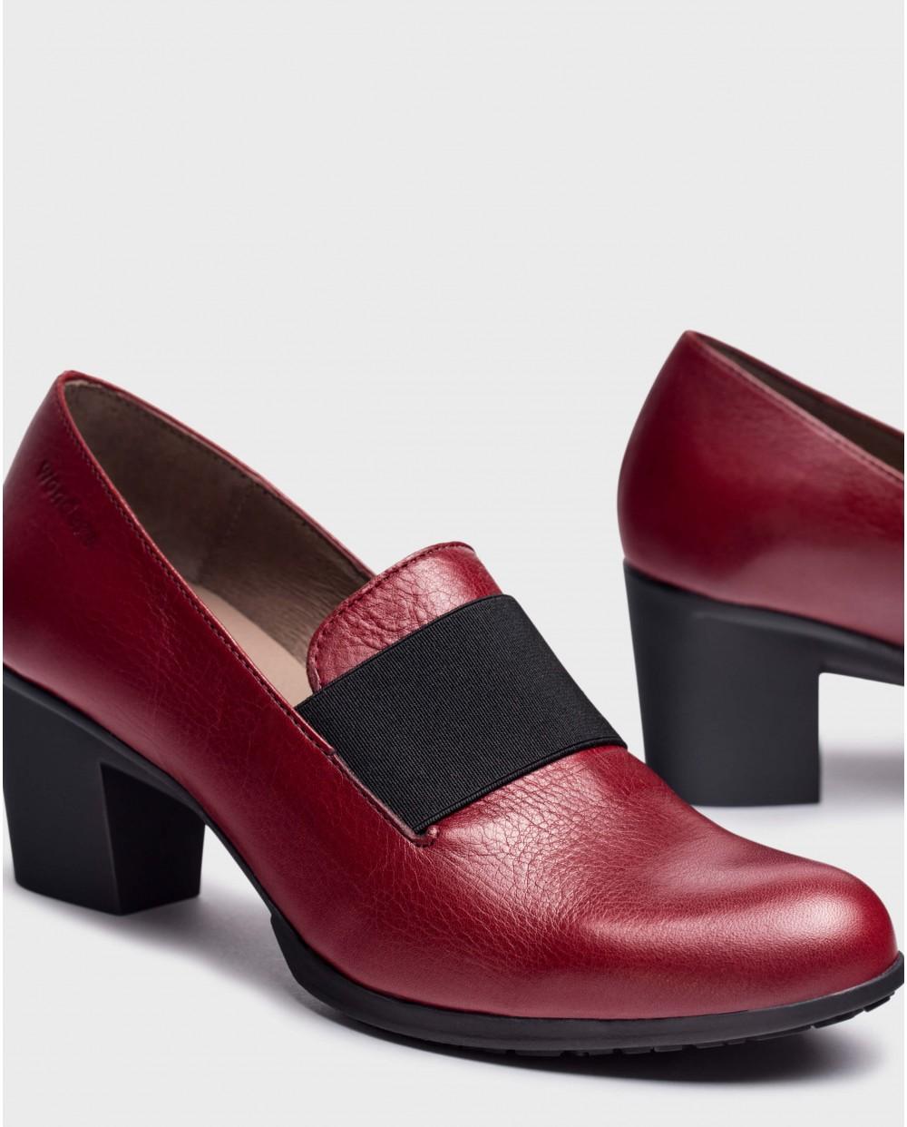 Wonders Zapato Elástico Rojo