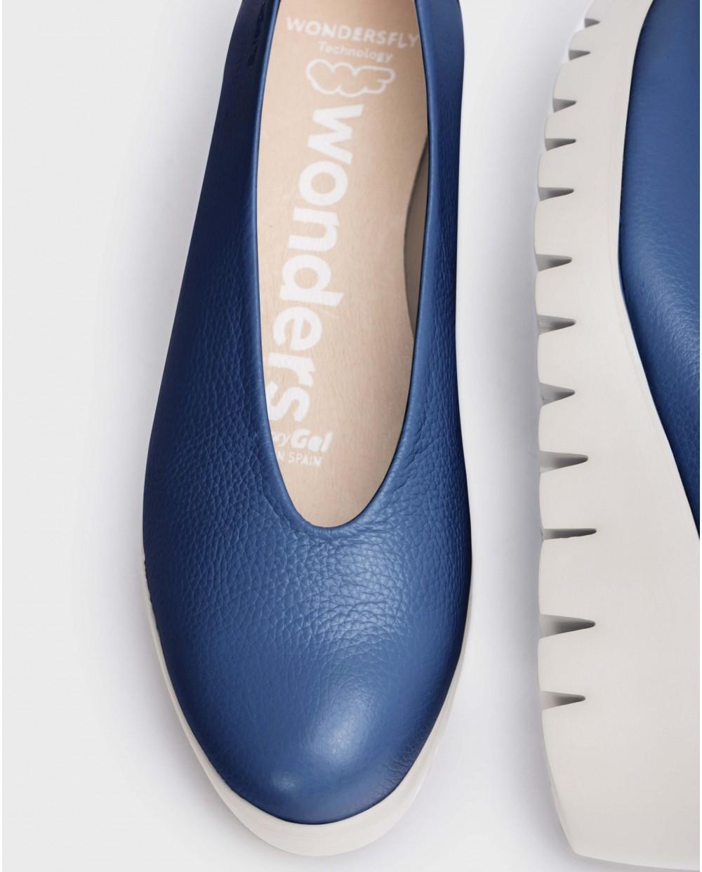 Wonders Zapato FLY Azul Marino
