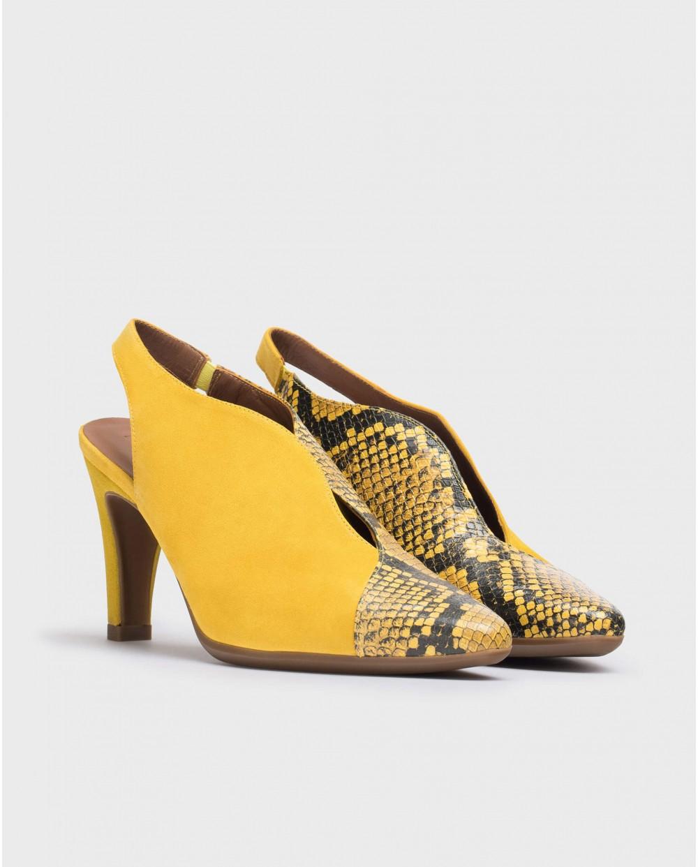 Wonders Zapato PAZ Amarillo