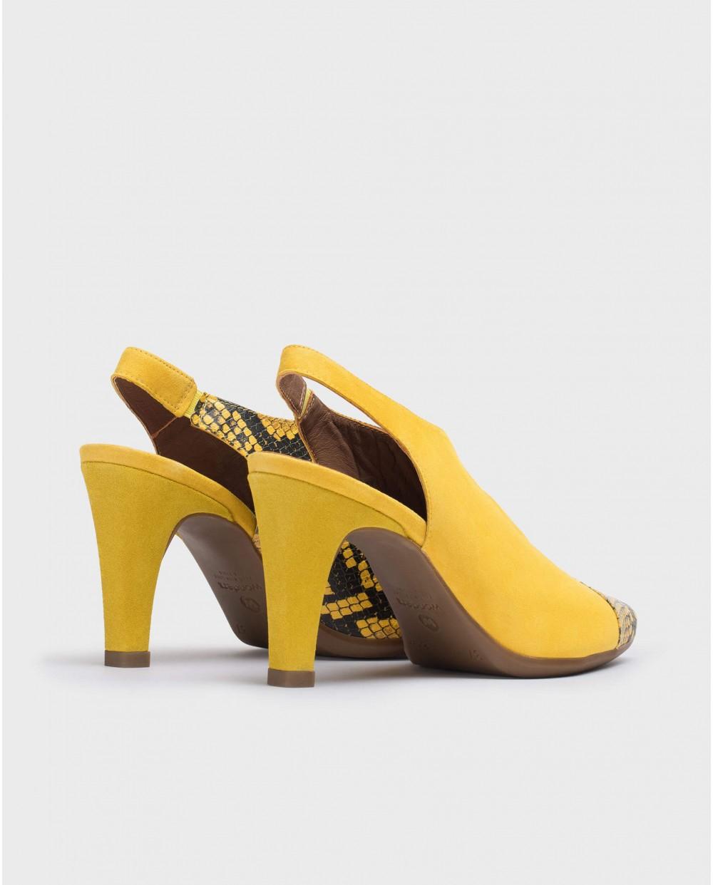 Wonders Zapato PAZ Amarillo