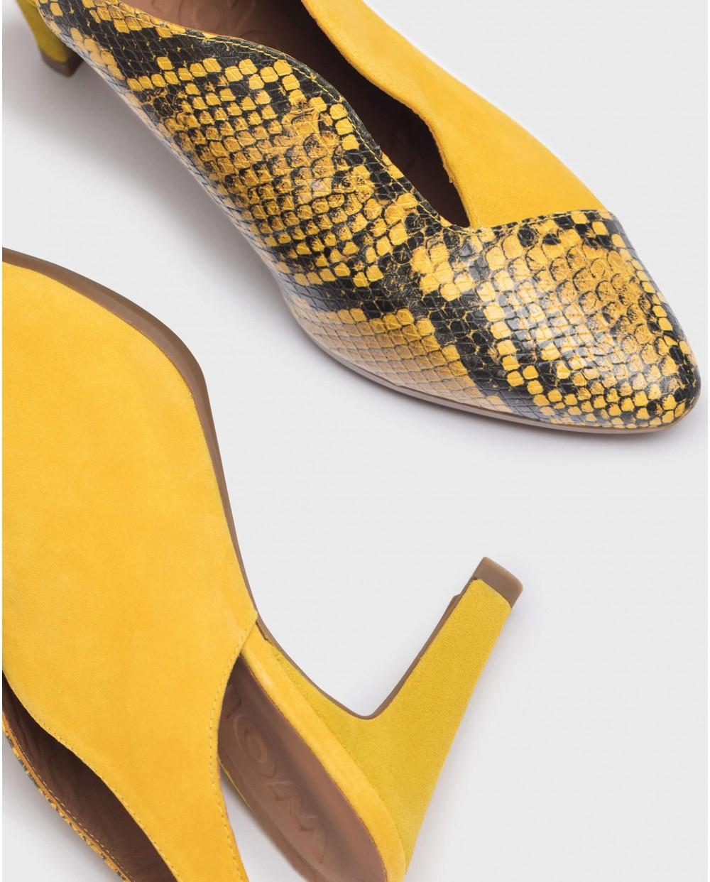 Wonders Zapato PAZ Amarillo