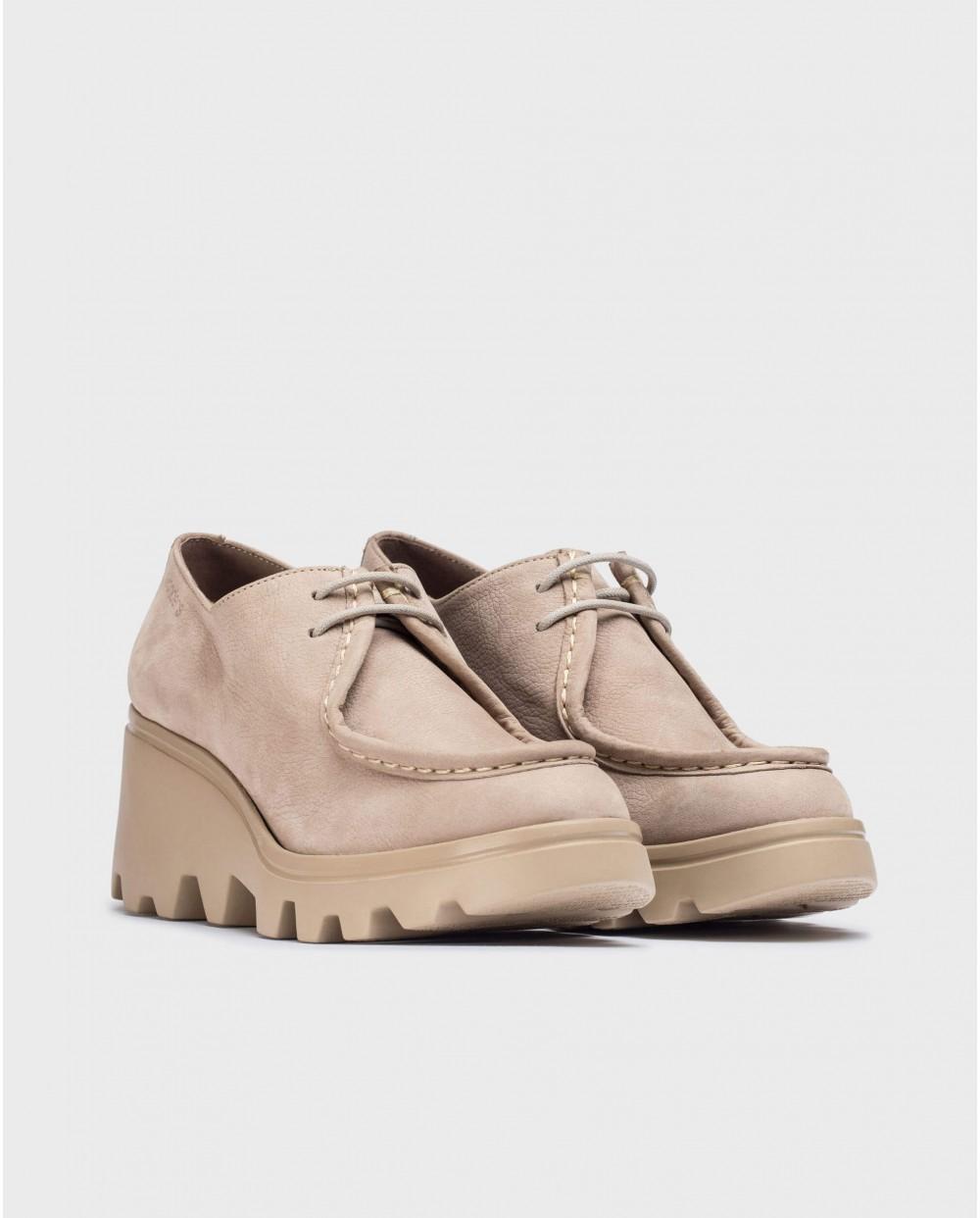 Wonders Zapato Wallaby AMALIA Marrón