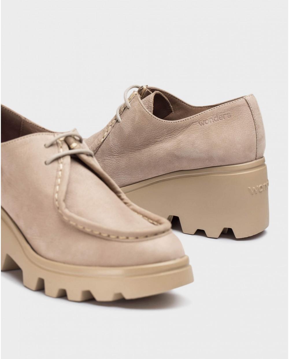 Wonders Zapato Wallaby AMALIA Marrón